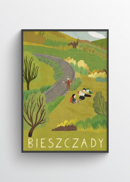 Plakat Bieszczady Plakat Bieszczady