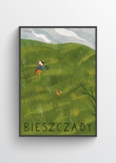 Plakat Bieszczady Połoniny 2