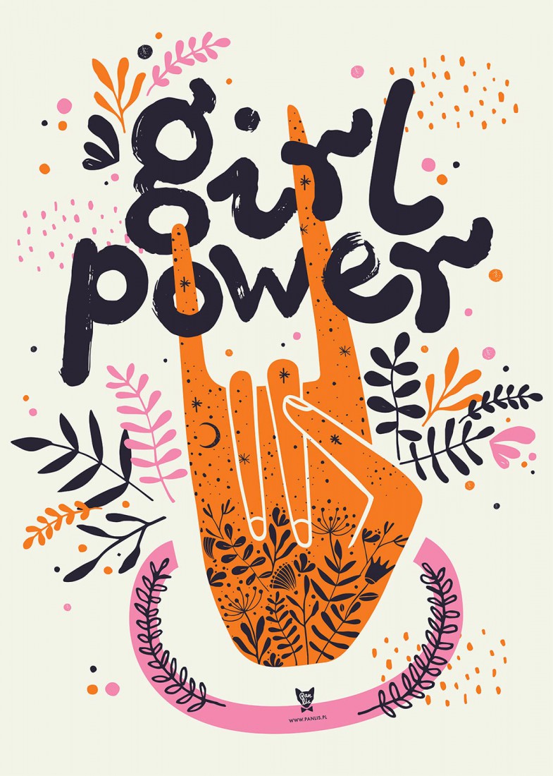 Plakat Girl power I