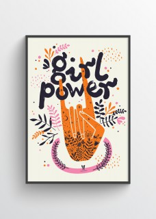 Plakat Girl power I 2
