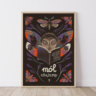 Plakat Mól książkowy 2