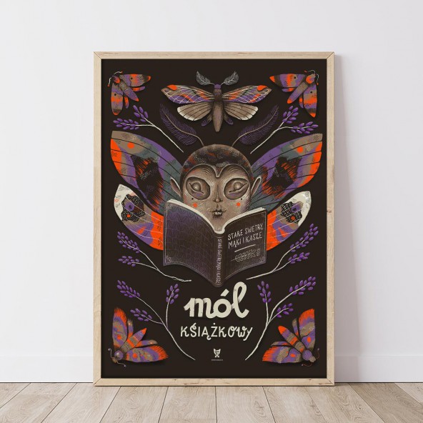 Plakat Mól książkowy