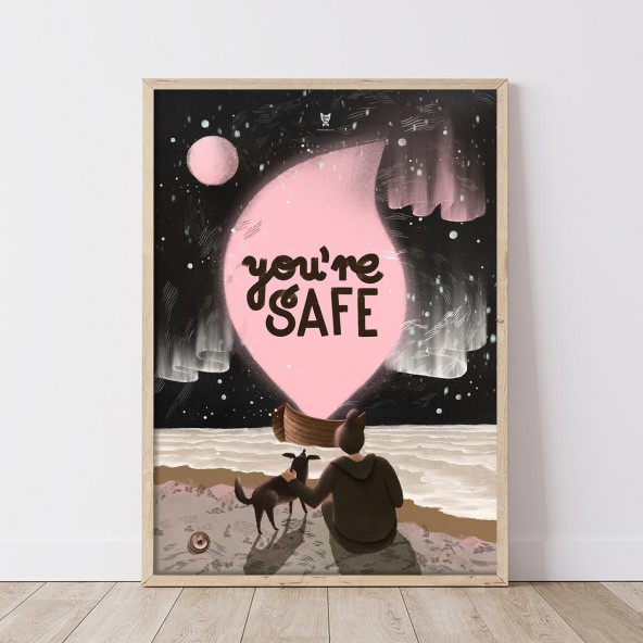 Plakat Safe Plakat Safe