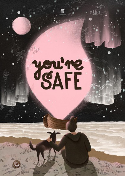 Plakat Safe Plakat Safe