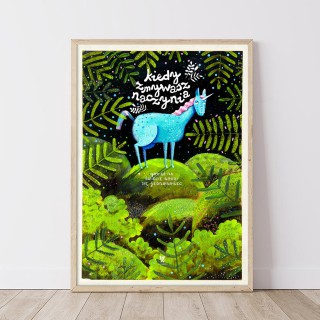 Plakat Jednorożec 2