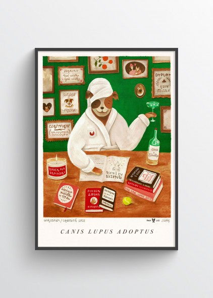 Canis Lupus Adoptus Poster Canis Lupus Adoptus Poster