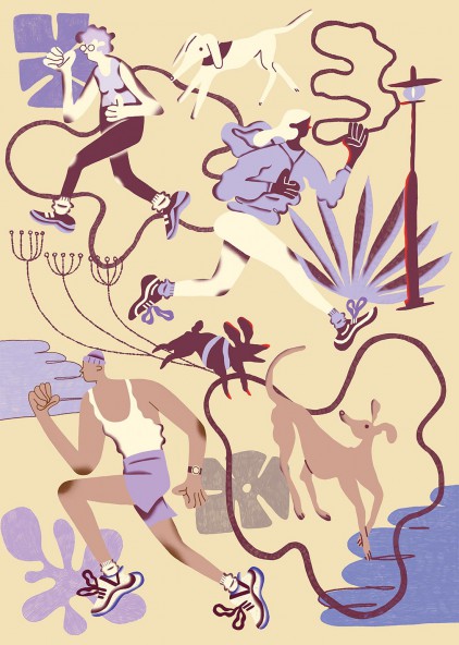 Plakat Biegacze Plakat Biegacze