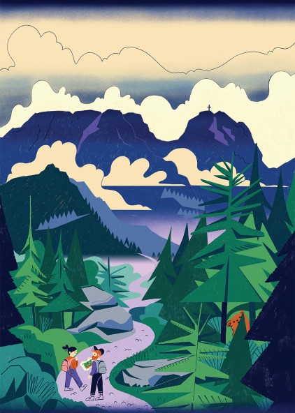 Plakat Giewont Plakat Giewont