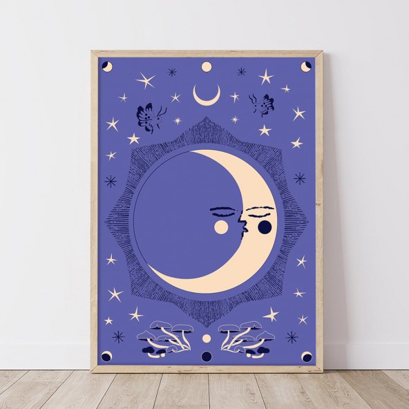 Moon Poster