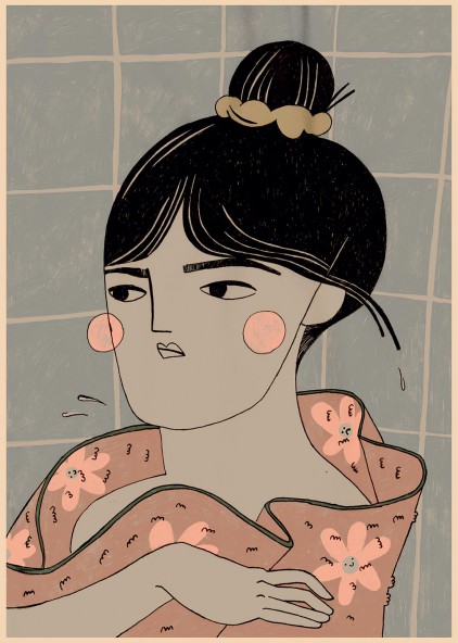 Bathroom Portrait Poster Bathroom Portrait Poster