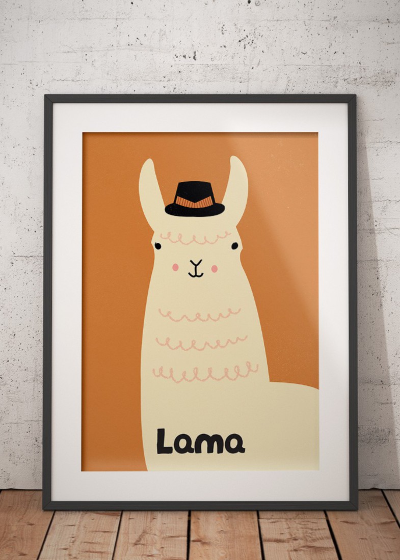 Plakat Lama