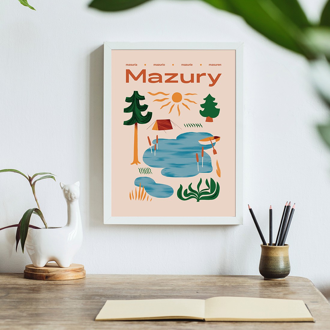 Plakat Mazury