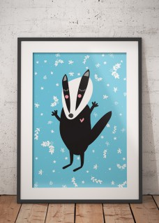 Plakat Borsuk 2