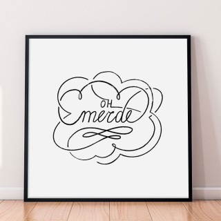 Oh Merde Poster 2