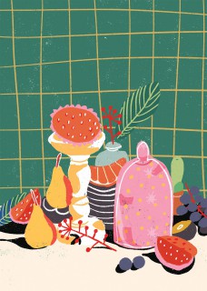 Plakat Rainbow Still Life