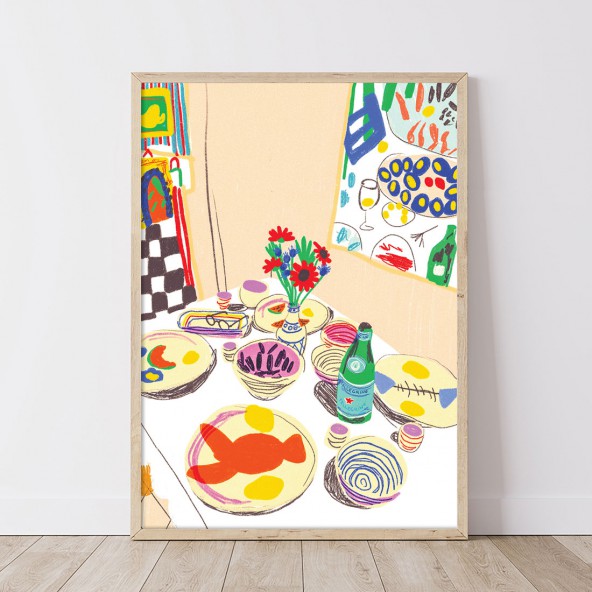 Seafood Poster Seafood Poster