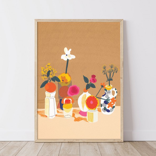 Plakat Citrus and Flowers Plakat Citrus and Flowers
