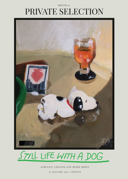 Still Life With a Dog Poster Still Life With a Dog Poster