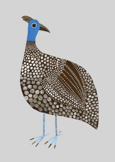 Guinea Fowl I Poster