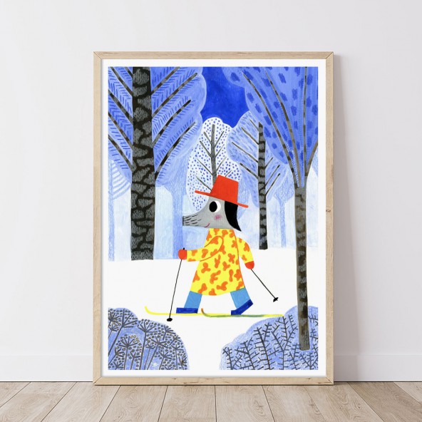 Na Biegówki Poster Na Biegówki Poster