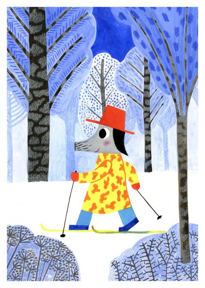 Na Biegówki Poster Na Biegówki Poster