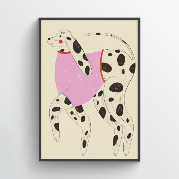 Dumny dalmatyńczyk Poster Dumny dalmatyńczyk Poster