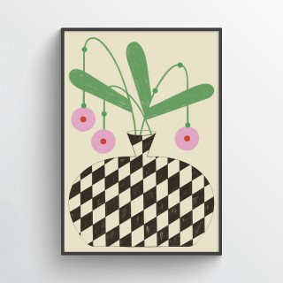 Plakat Kwiaty w wazonie II 2