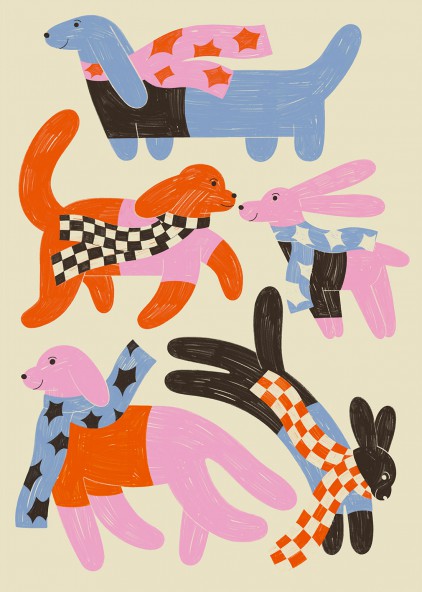 Dogs Poster Dogs Poster