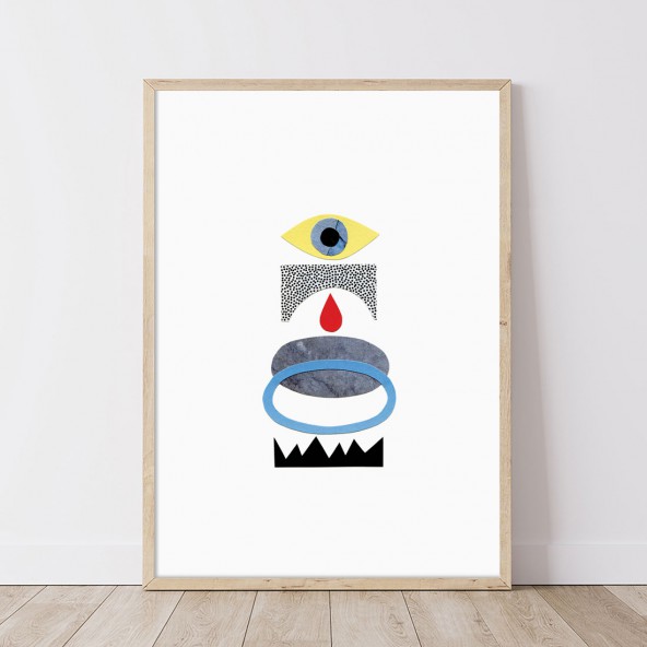 Plakat Eye Contact 10 Plakat Eye Contact 10