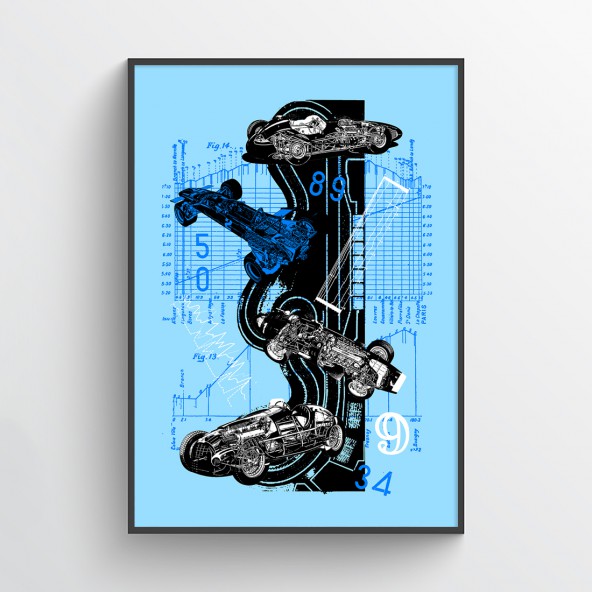 F1 Championships I Poster