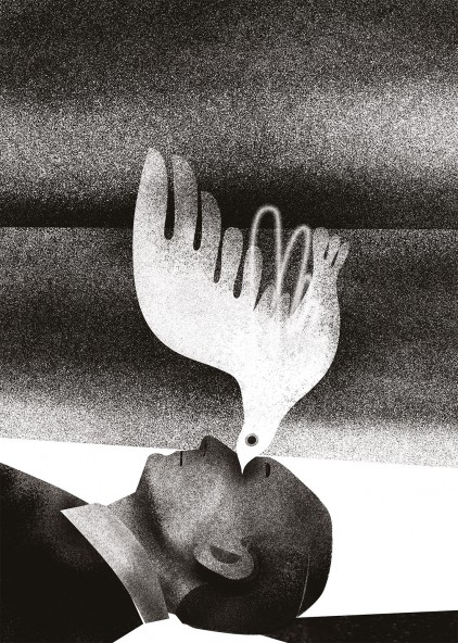 Plakat Gołąb Pokoju