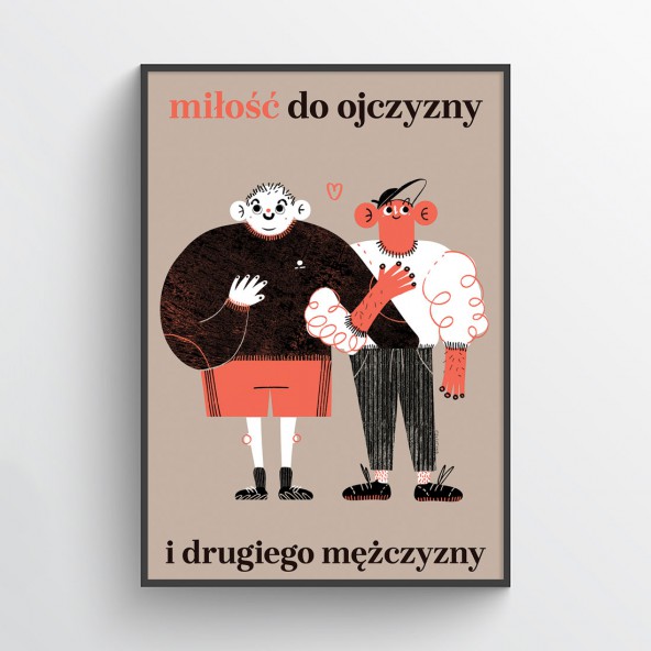 Plakat Miłość do ojczyzny Plakat Miłość do ojczyzny