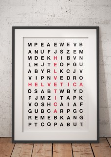 Plakat Helvetica I 2