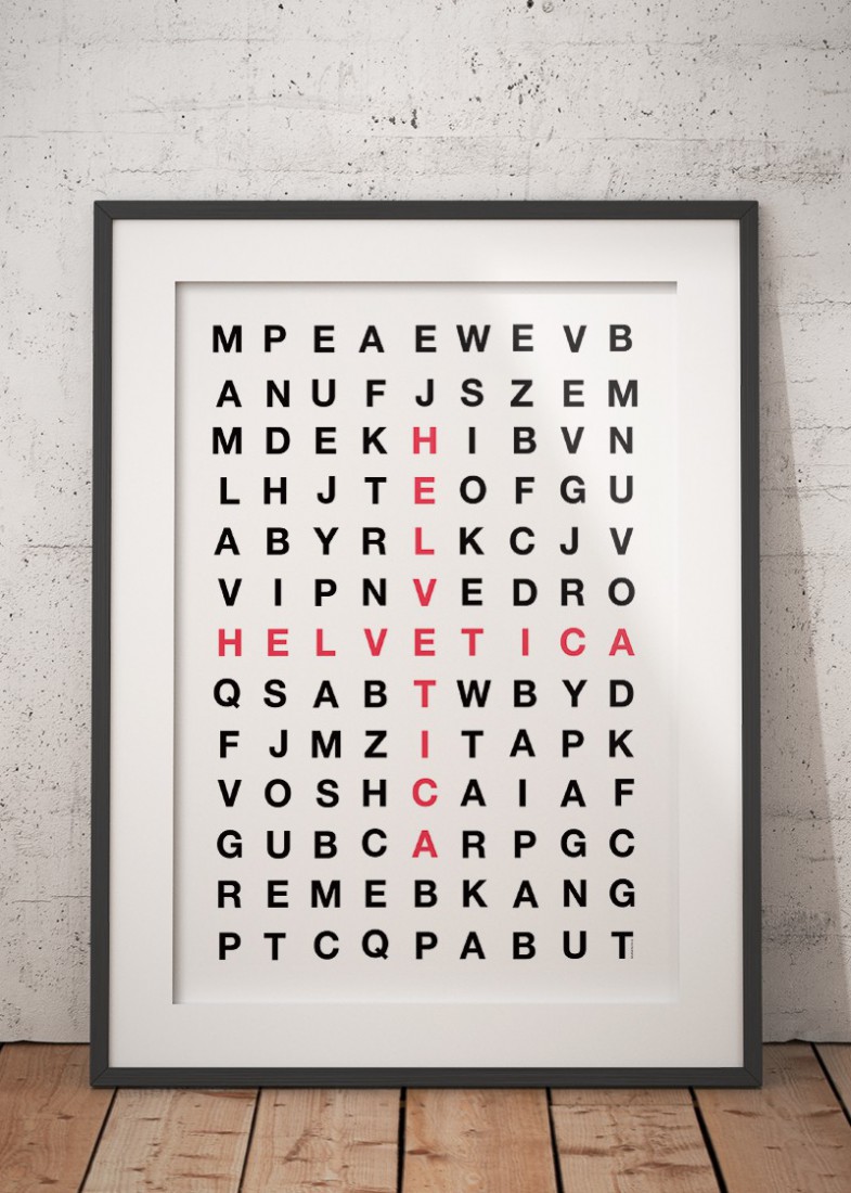 Plakat Helvetica I