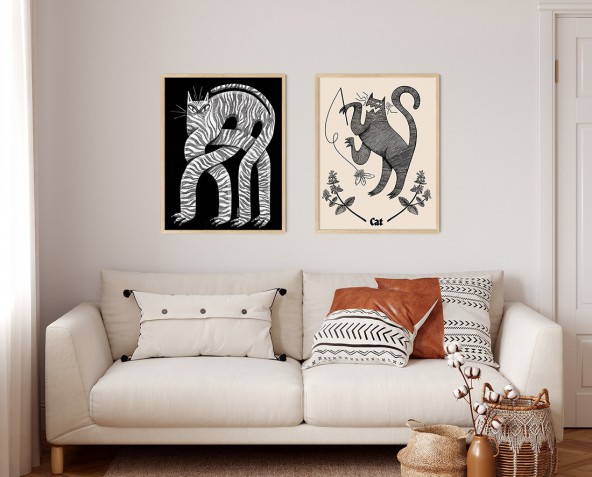 A Cat Poster A Cat Poster