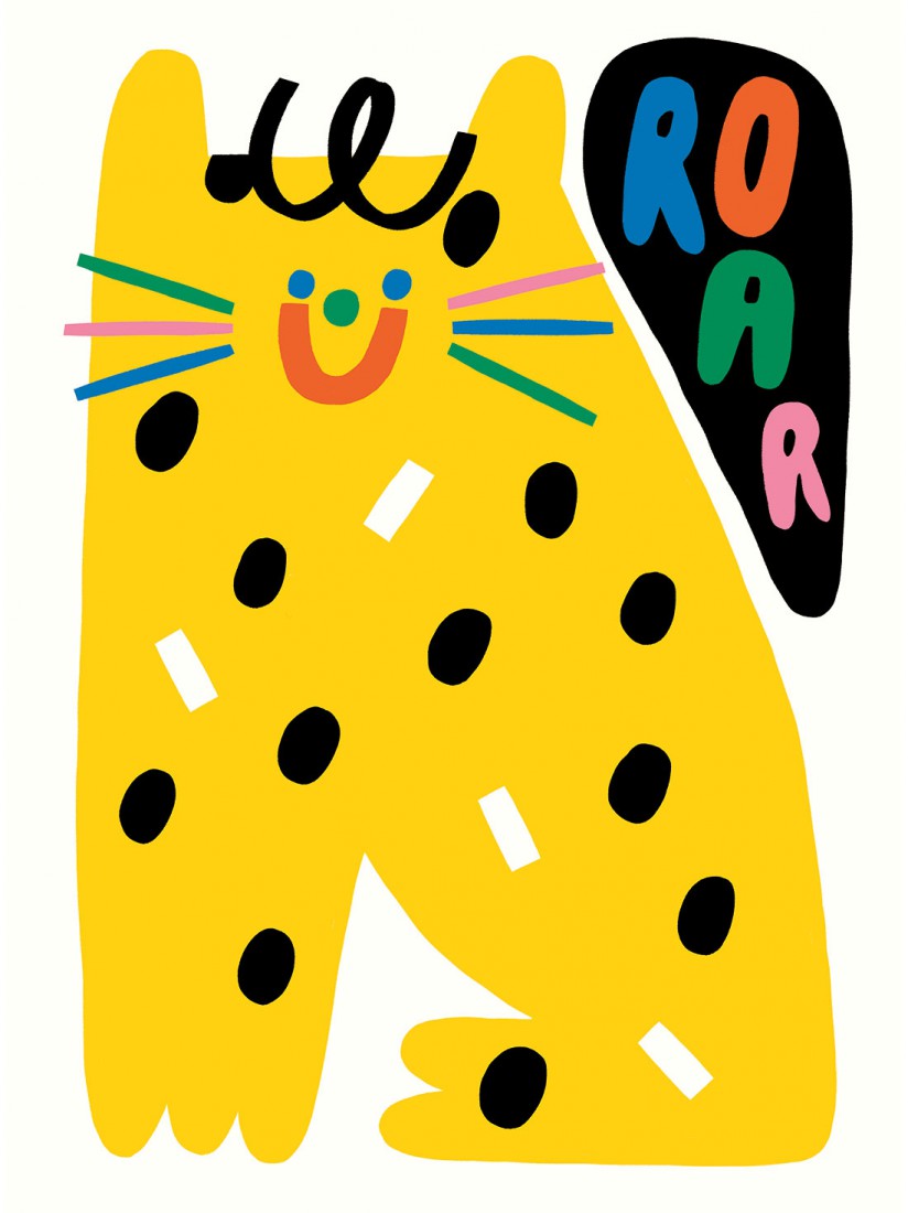 Plakat "Roar" Susie Hammer