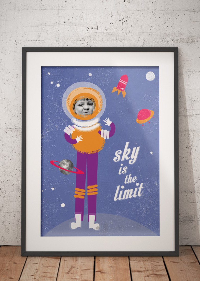 Plakat Sky is the limit