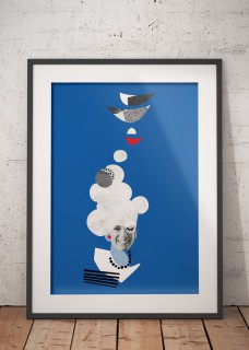 Plakat Vintage Lady I 2