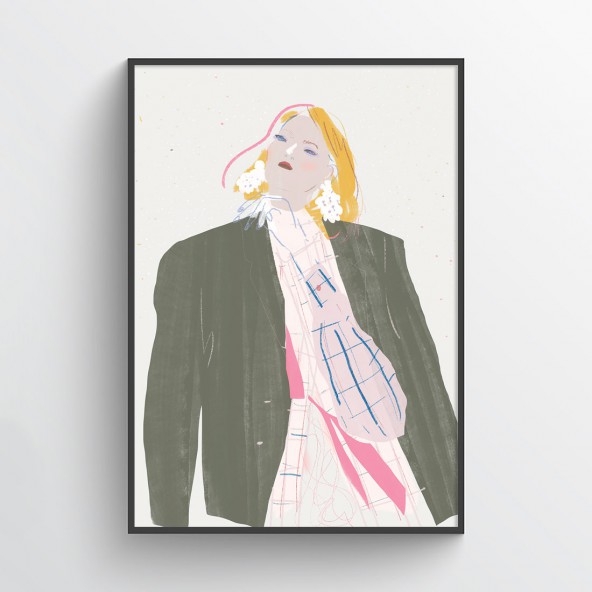 Plakat Green Blazer Plakat Green Blazer