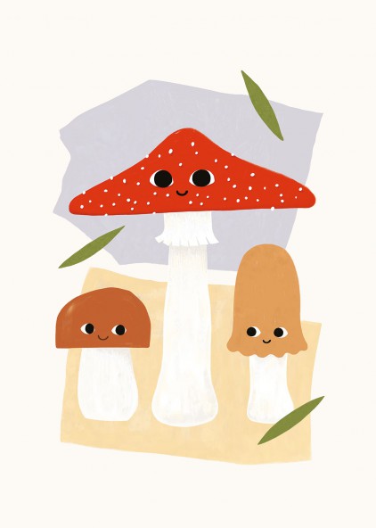 Plakat Grzybki