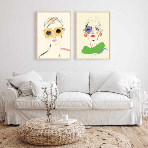 Glasses Poster Glasses Poster
