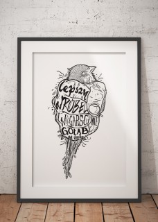 Plakat Lepszy wróbel 2