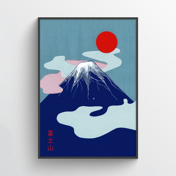 Plakat Fuji