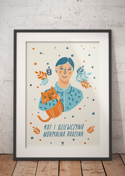 Kot i dziewczyna Kot i dziewczyna