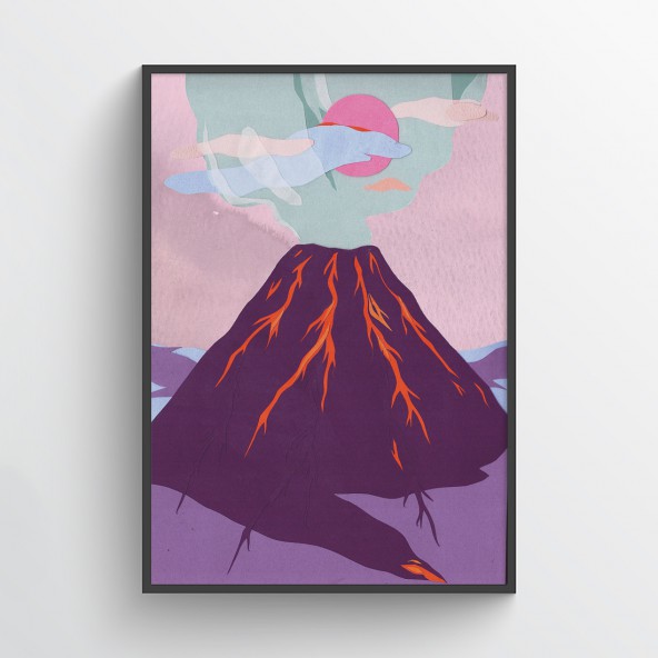 Plakat Wulkan Plakat Wulkan