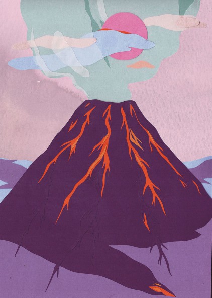 Volcano Poster
