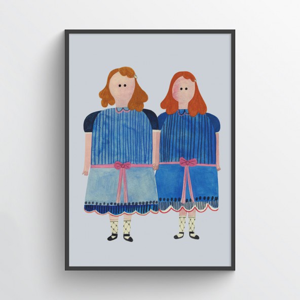 Shinning Twins Poster