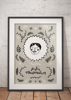 Plakat Jesteś najwspanialszy 2