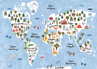 Plakat Darii Solak Mapa