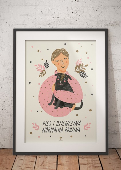 Pies i dziewczyna Pies i dziewczyna